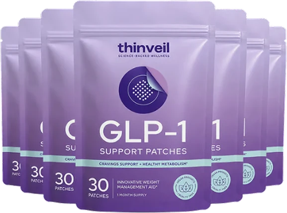 Thinveil Patches – 6 påsar för sex månaders förbrukning